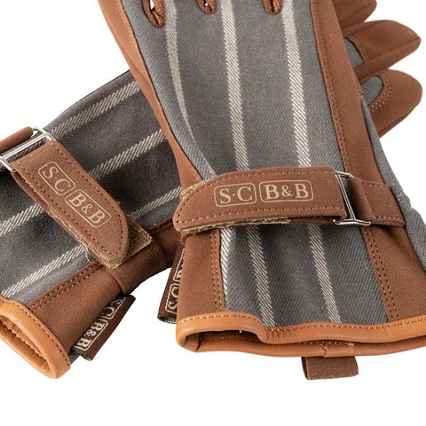 Sophie Conran Striped Glove Grey