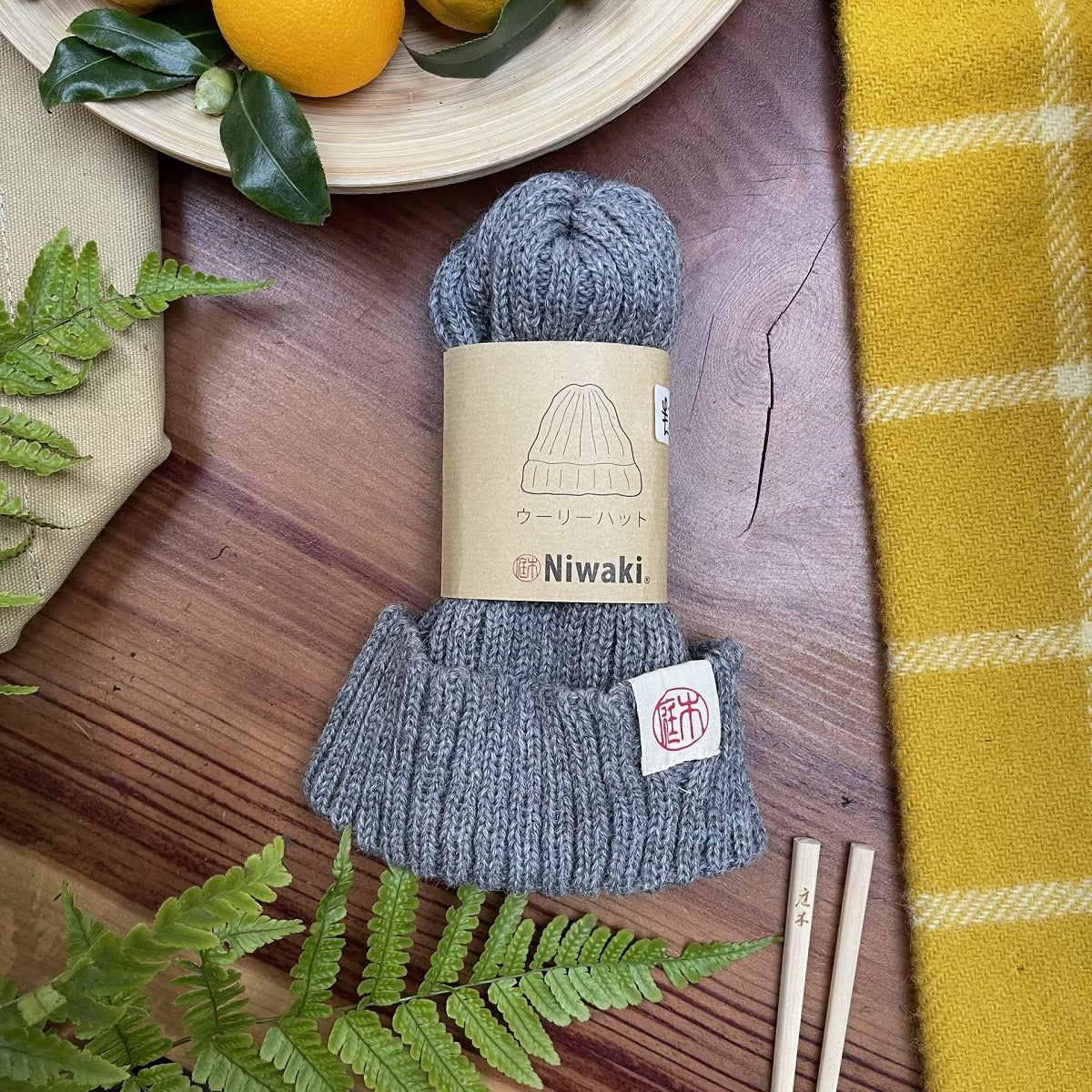 Niwaki Wooly Hat - Grey
