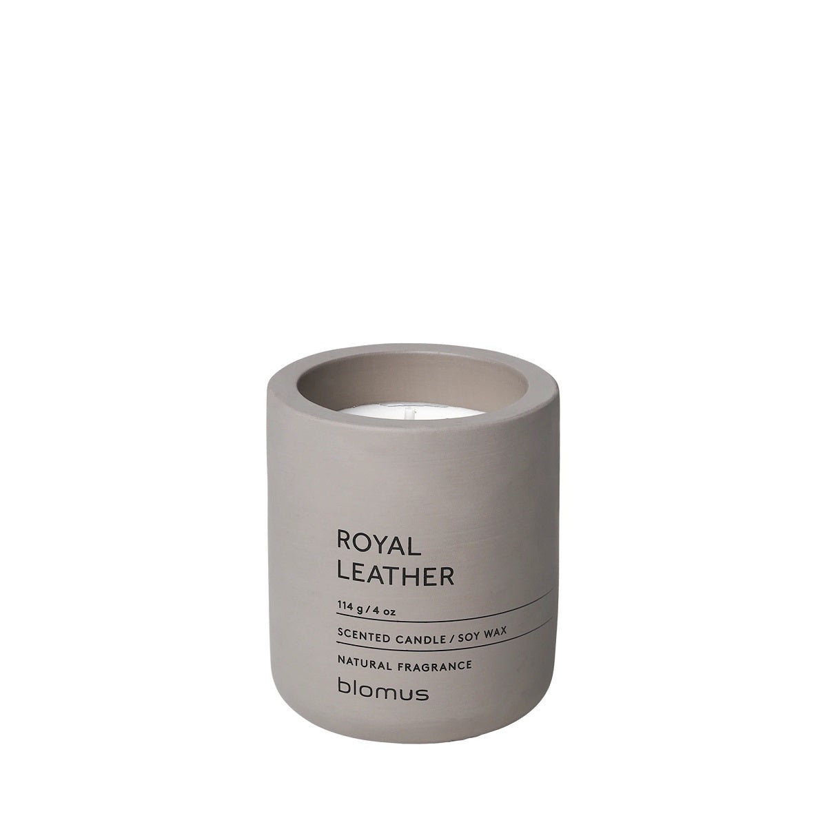 Blomus Small Candle Leather