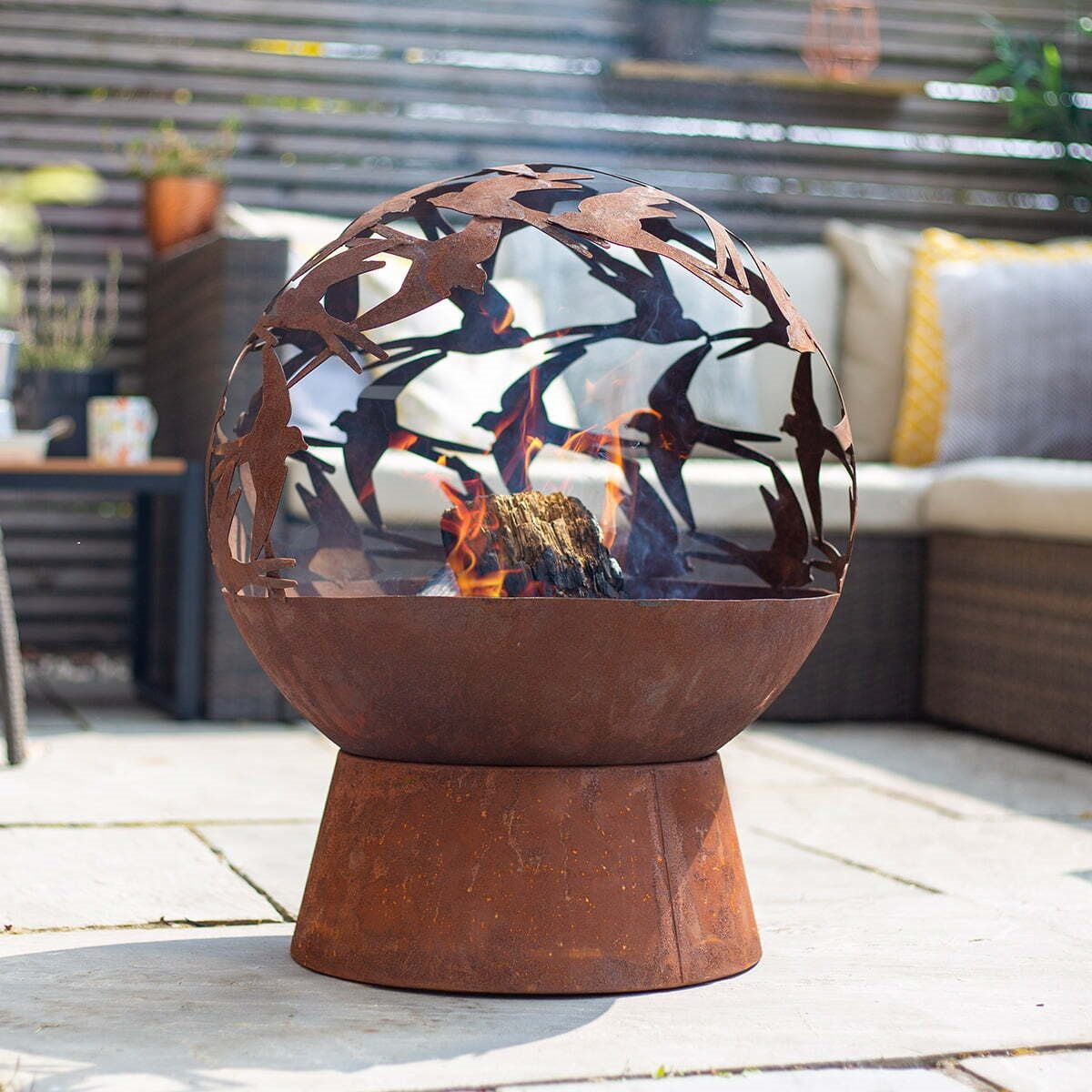 Swallows Fire Globe