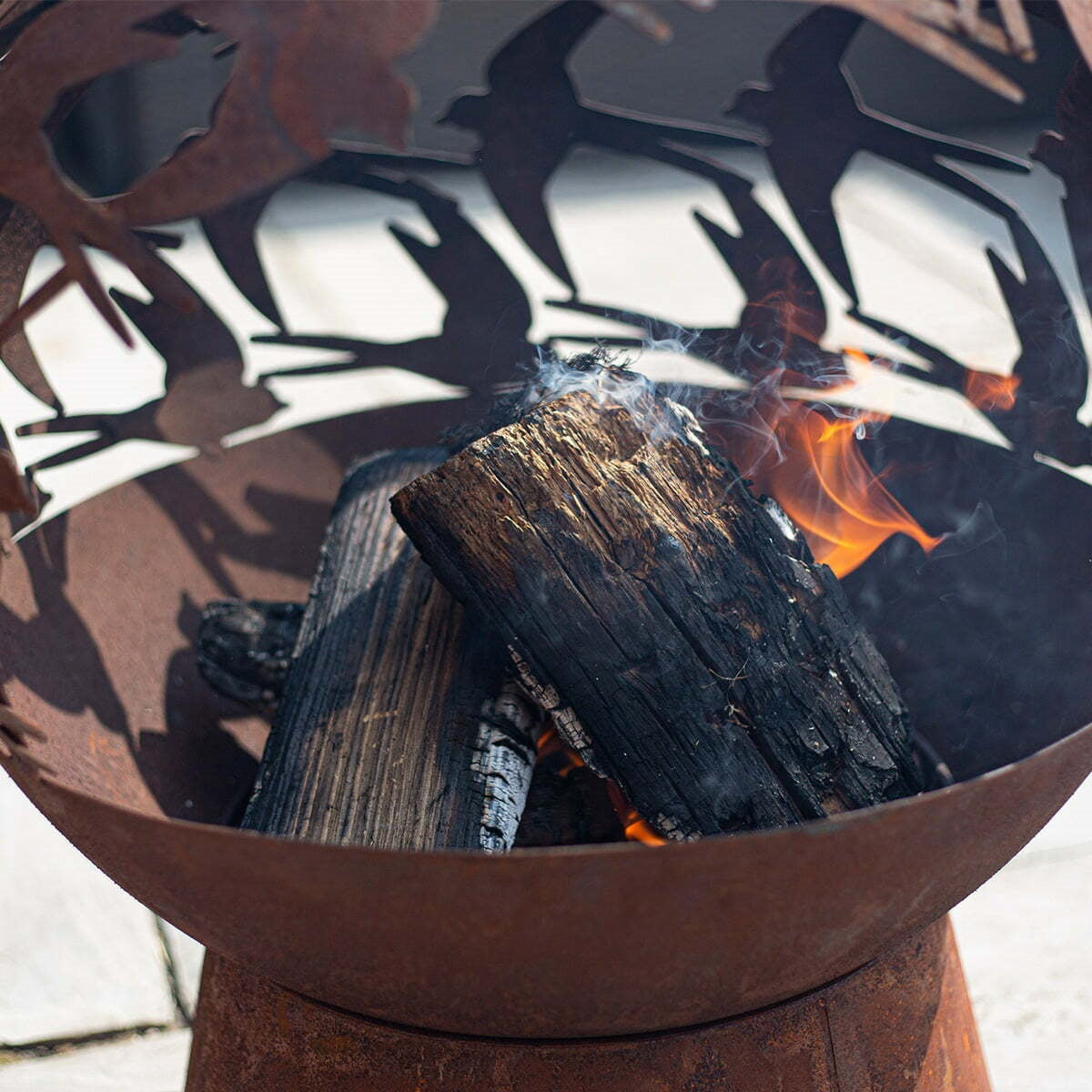 Swallows Fire Globe