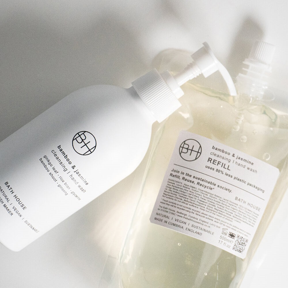 Bath House Bamboo Jasmine 300ml Hand Wash