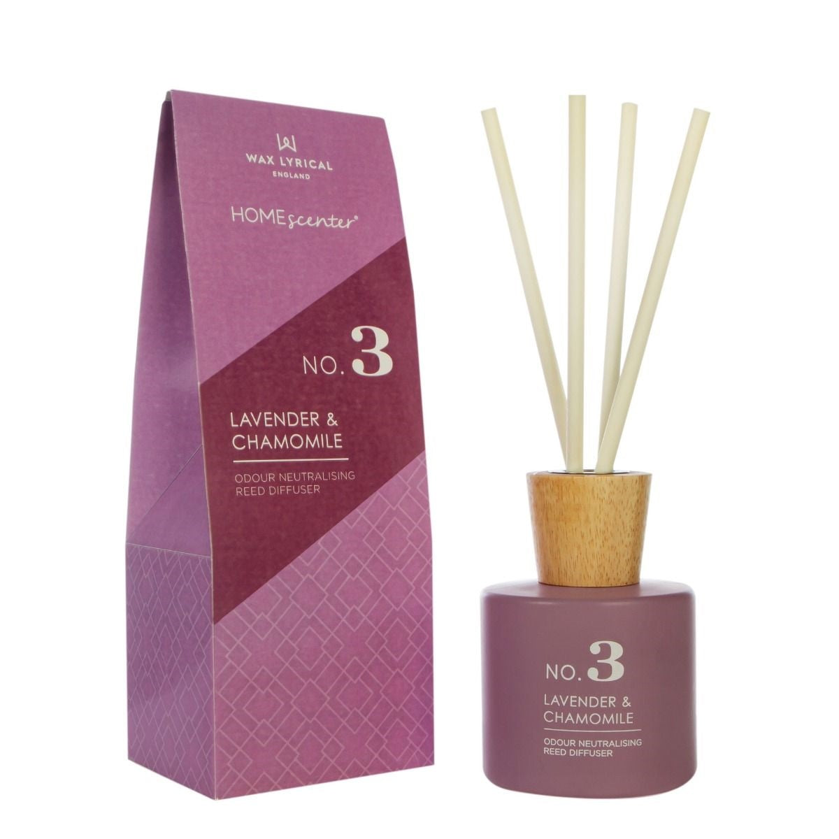 Homescenter Reed Diffuser 180ml Lavender & Chamomile