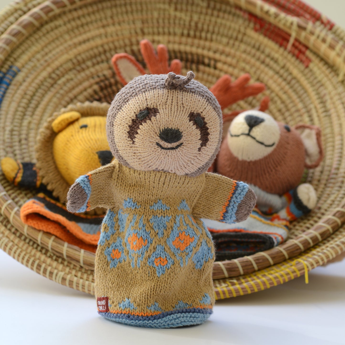 Sloth Hand Puppet