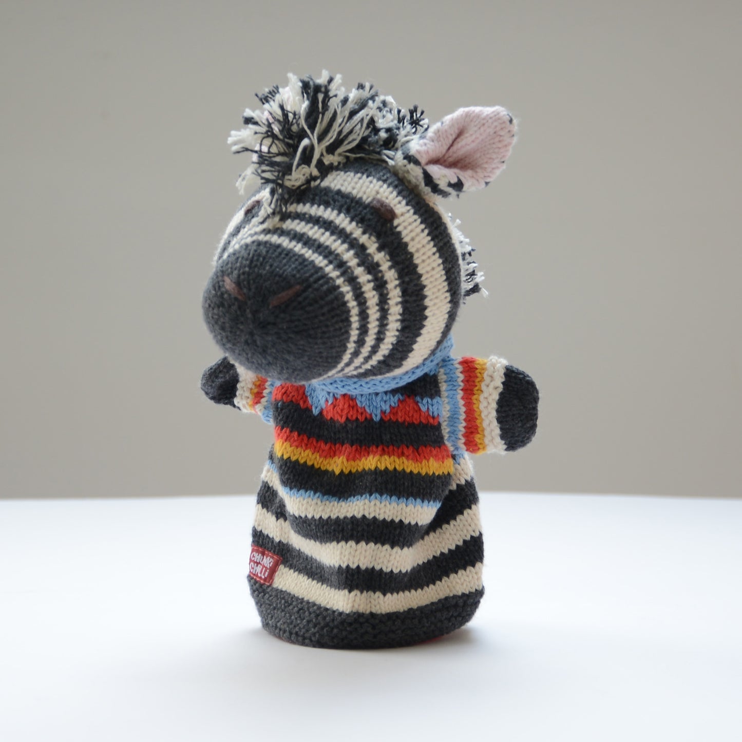 Zebra Hand Puppet