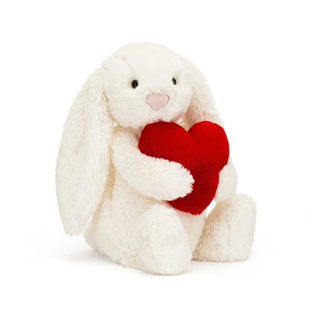 Original Red Love Heart Bashful Bunny