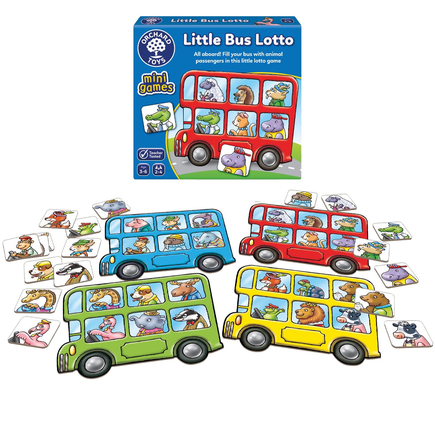 Mini Game Little Bus Lotto