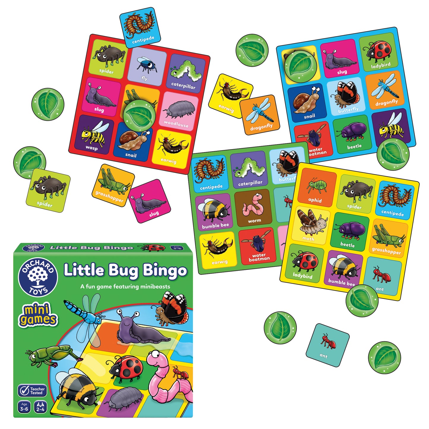 Mini Game Little Bug Bingo