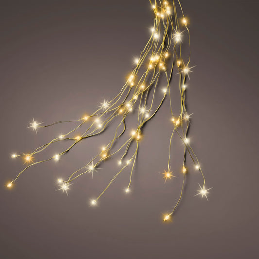 Classic White Micro LED Tree Bunch Lights