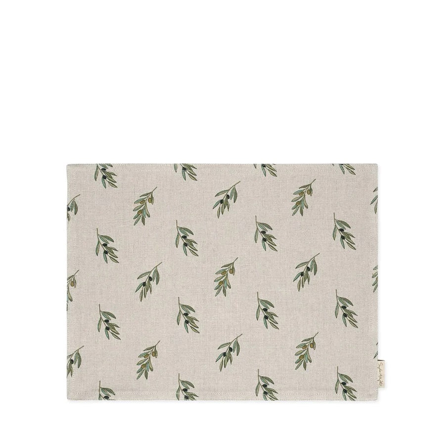 Set of 2 Olive Placemat