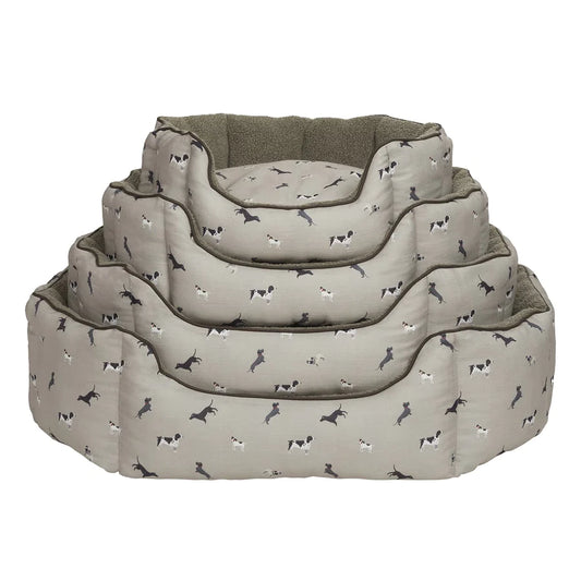 Small Pet Bed Woof Design