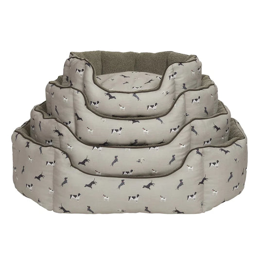 Extra Large Pet Bed Woof Design